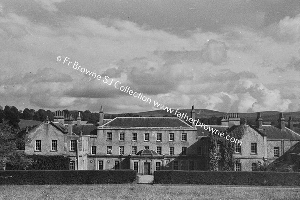 NORTH FRONT AND FORECOURT OF HOUSE